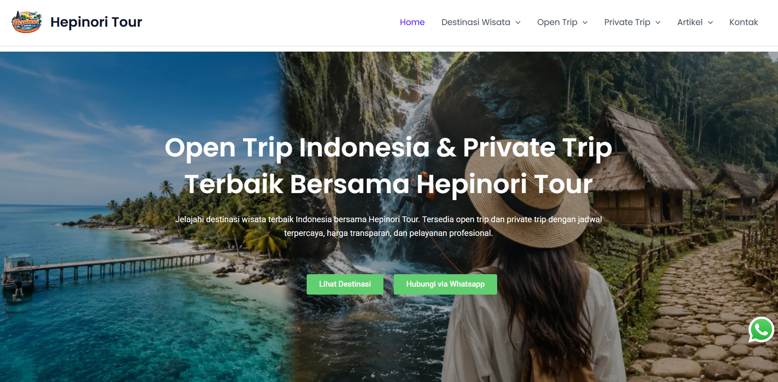 Hepinoritour Wisata WordPress
